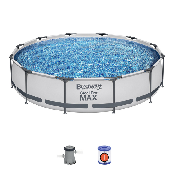 Bestway Πισίνα Steel Pro Max™ στρογγυλή 366x76cm - 56416