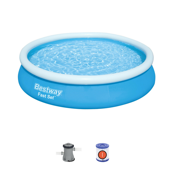 Bestway Πισίνα Fast Set™ στρογγυλή 366x76cm - 57274