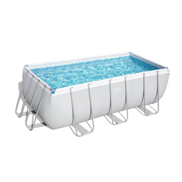 Bestway πισίνα Power Steel Ορθογώνια 412x201x122cm - 56456