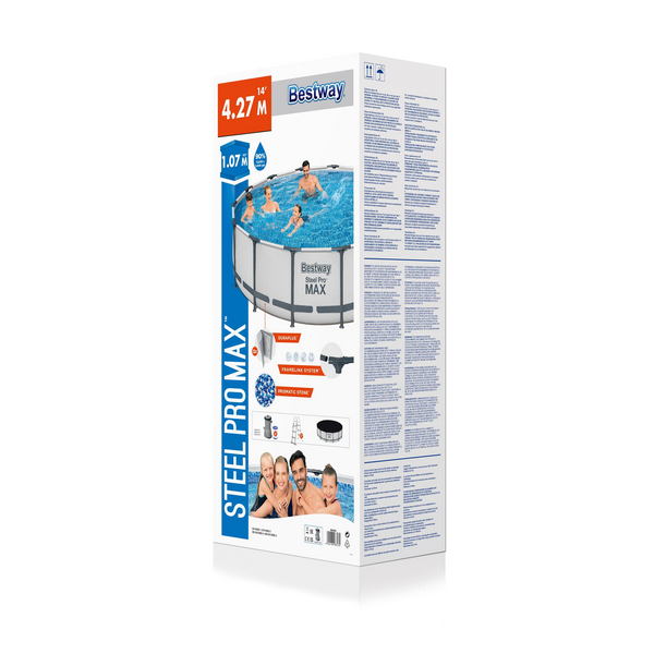 Bestway πισίνα Steel Pro Max™  στρογγυλή 427x107cm - 56950