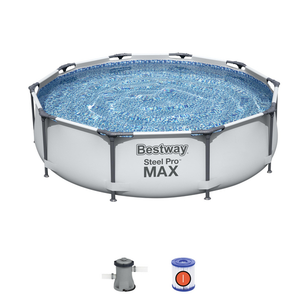 Bestway πισίνα Steel Pro Max™ στρογγυλή 305x76cm - 56408