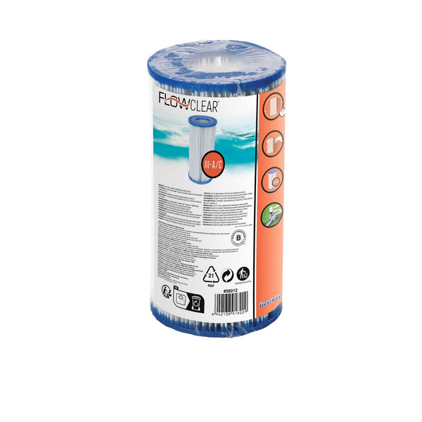 Bestway Ανταλλακτικό Φίλτρο Νερού Τύπου ΙΙI - 58012